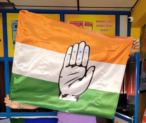 political promotional flags