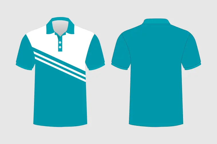 mens polo neck tshirt